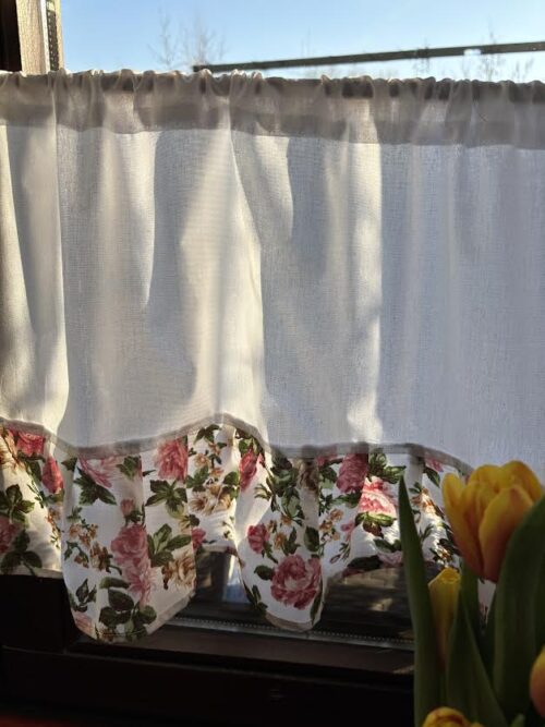 Płócienne zazdrostki, jak dawniej – do twego okna, krótka seria, nie zwlekaj z zamówieniem!